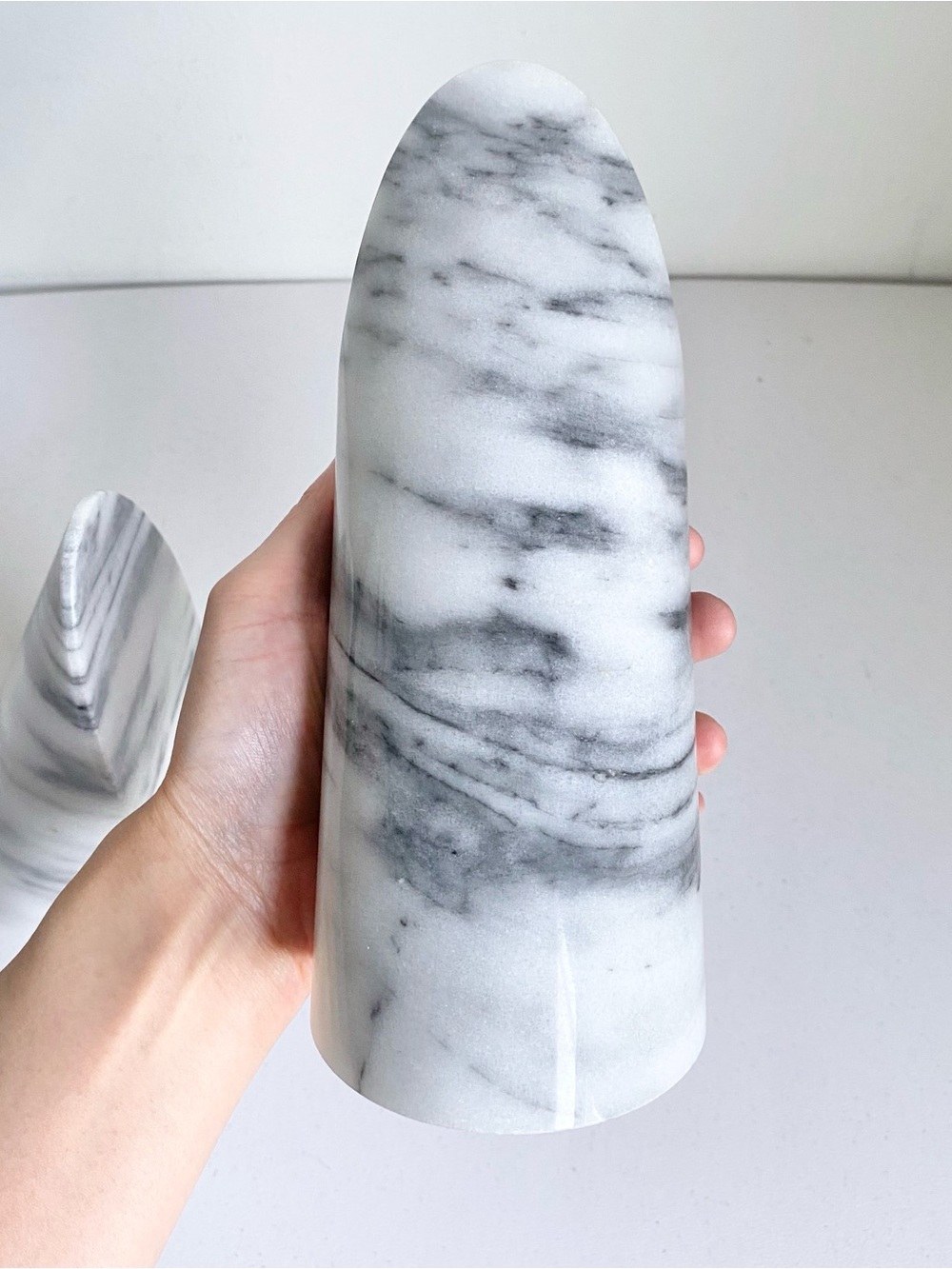 Marble Cylindrical Bookends - Picture 13 of 13